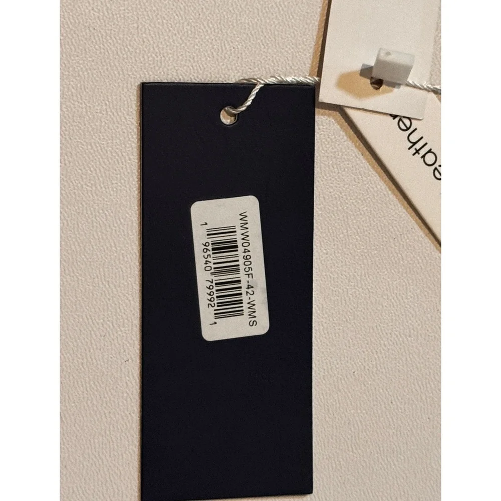 White Mountain Wallet Women OS Taupe Vegan Leather Trifold Snap Clutch NWT